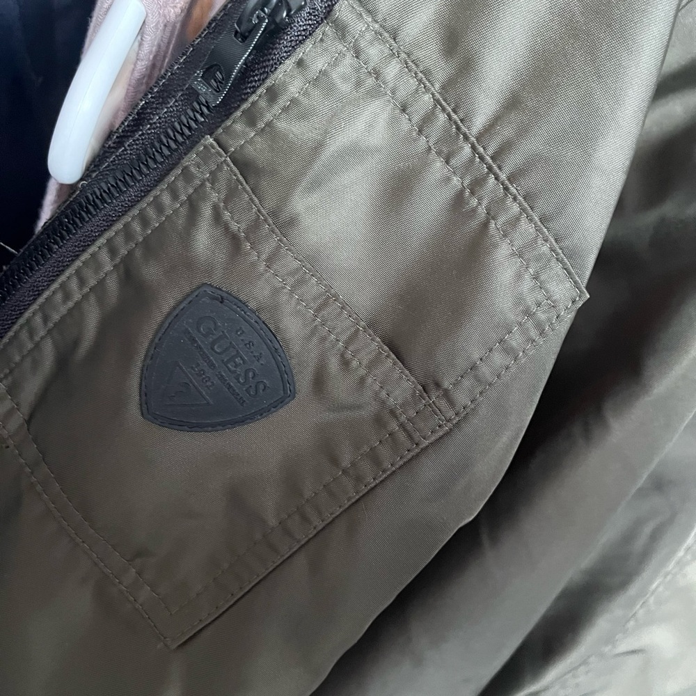 GUESS army green jacket